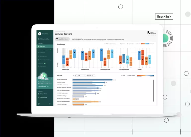 Bild zeigt ein Interface von Factfield. Das UX/UI-Design stammt von SNK.