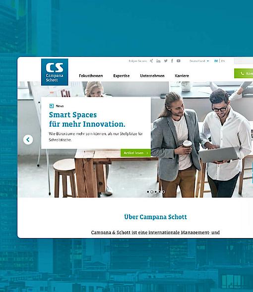 Campana und Schott Web screen