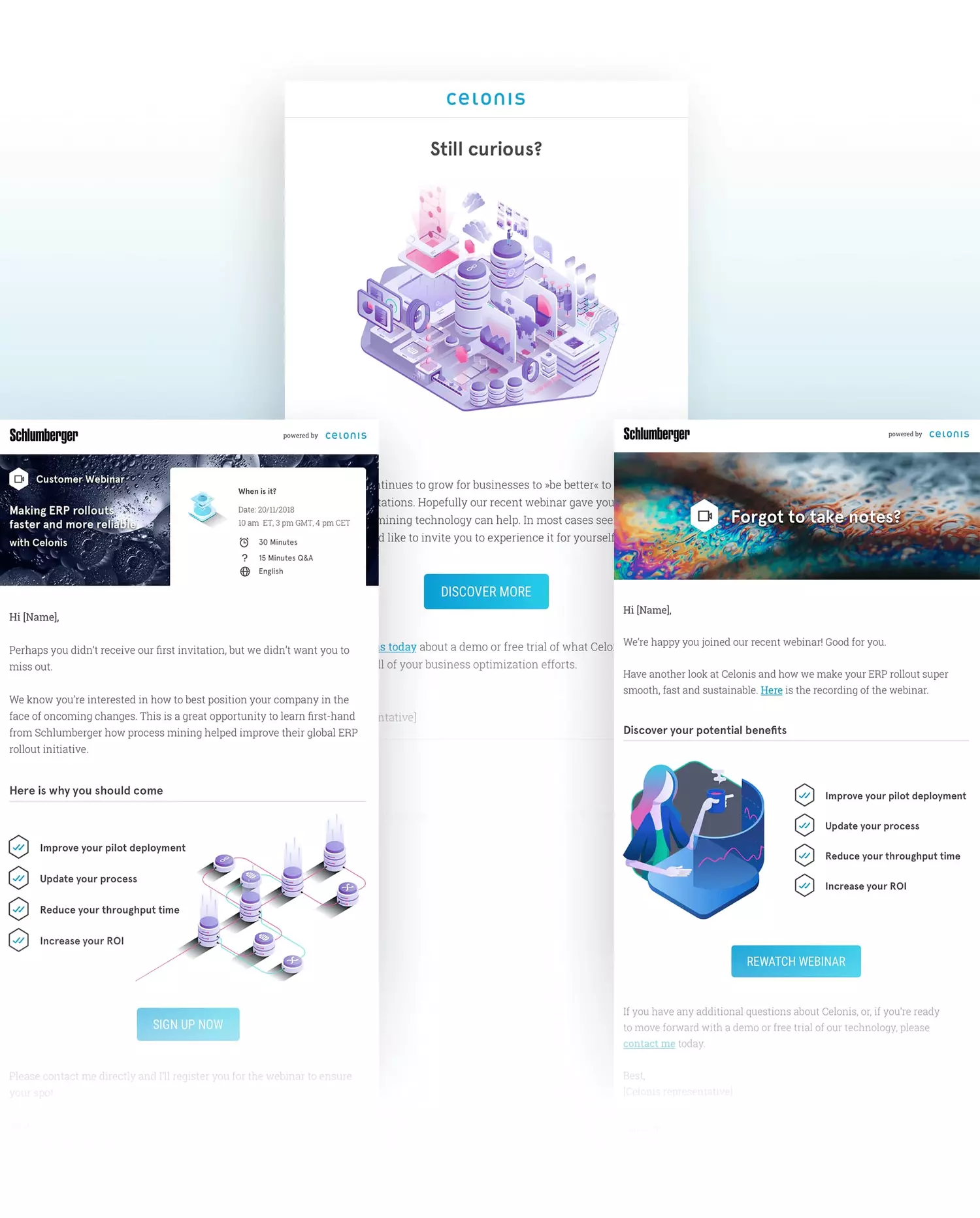 celonis screens interface
